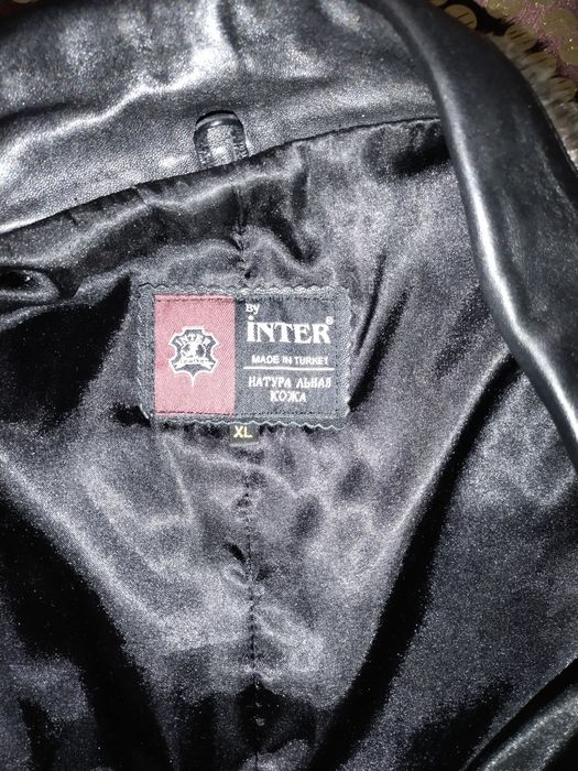 Плащ женский кожанный