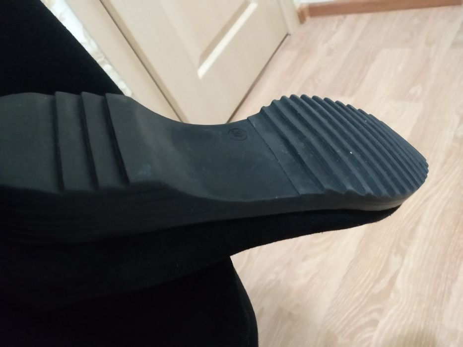 Сапоги  зимние ботфорты ,р.37.