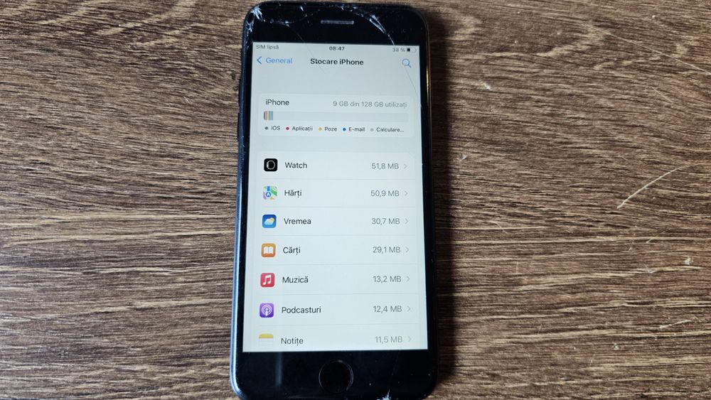 iPhone 7 negru 128Gb