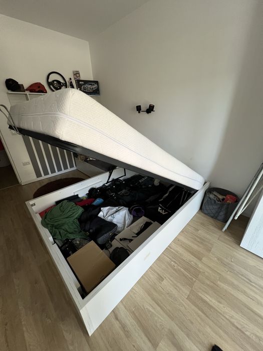 Pat dormitor + saltea