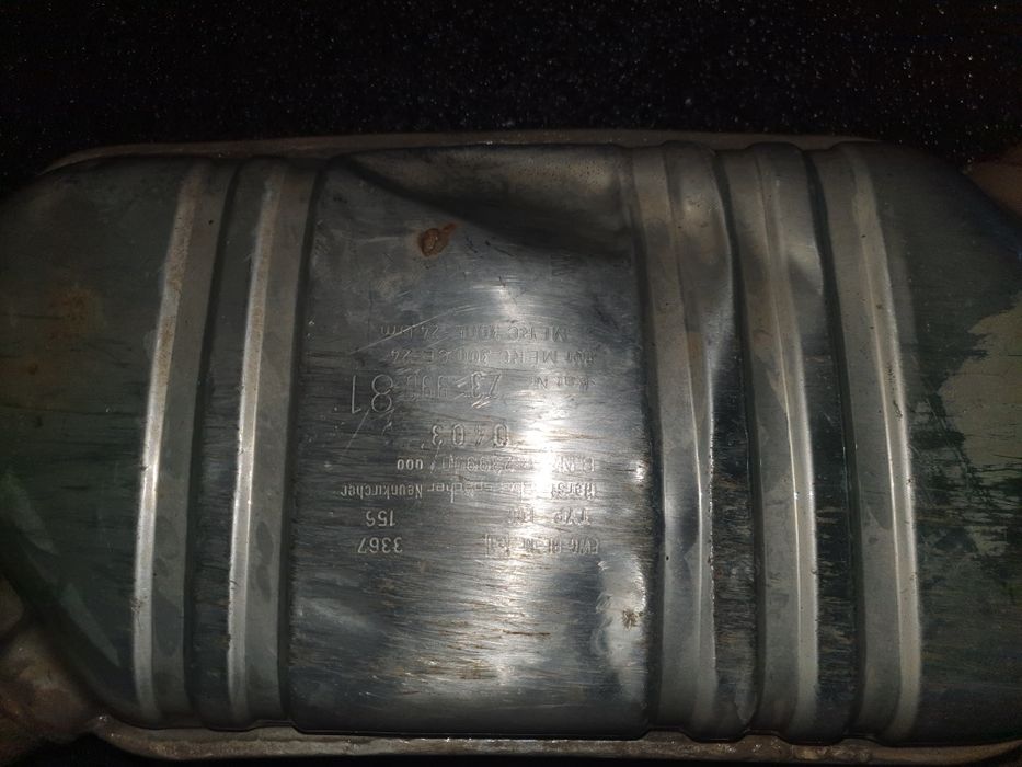 Глушитель w124 2.8 3 куб