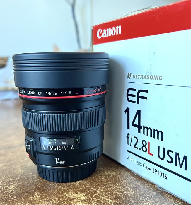 Canon 14 mm f/2.8 USM L ПРОДАЖА !!! НОВОЕ !!!