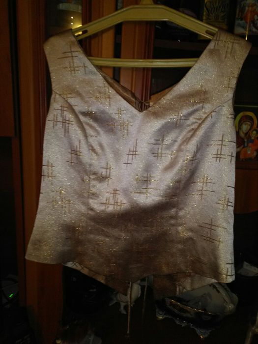 Rochie de seara crem