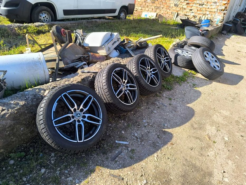 Алуминиеви джанти за Мерцедес АМГ 17 цола с нови гуми