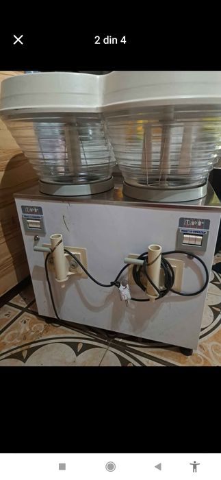 Aparat slush 2 cuve