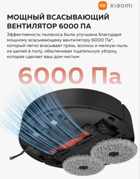 Xiaomi робот пылесос  S20+ черный new