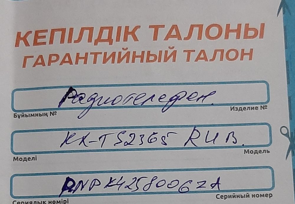 Радиотелефон с определителем.