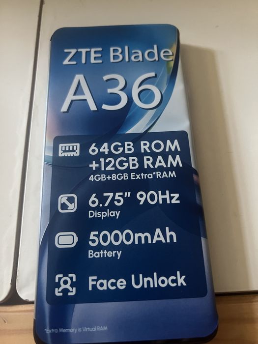 ZTE Blade A36, telefon nou