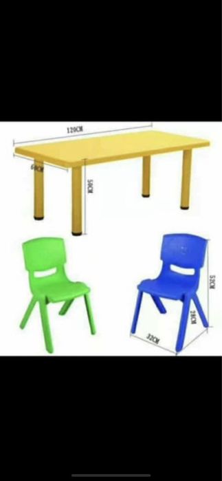 Детские столы и стулья