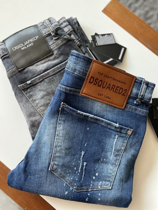 Мъжки дънки в син цвят