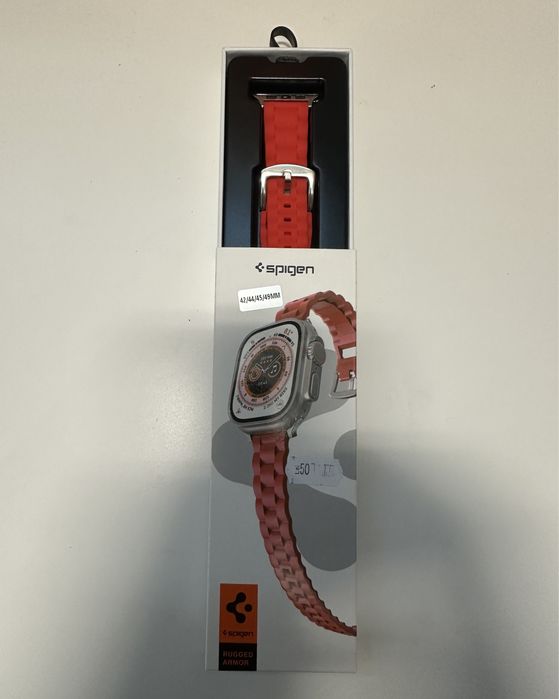 Curea Husa Soft Silicon Spigen Catarama Ceas Apple Watch Orice Serie