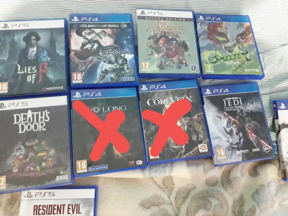 Jocuri de Ps4/5. Usor negociabil