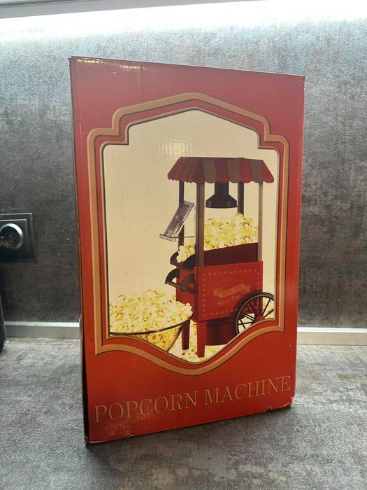 Ретро Машина за Пуканки | Домашна Машина за Пуканки