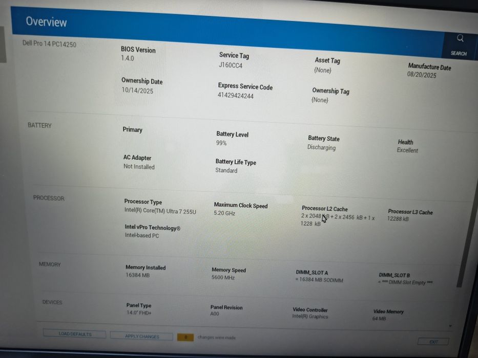 Лаптоп DELL 14 Pro