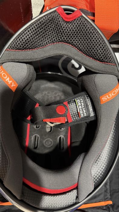 Suomy SR-GP Isle of Man – КАТО НОВА – Double D – Pinlock – Размер S