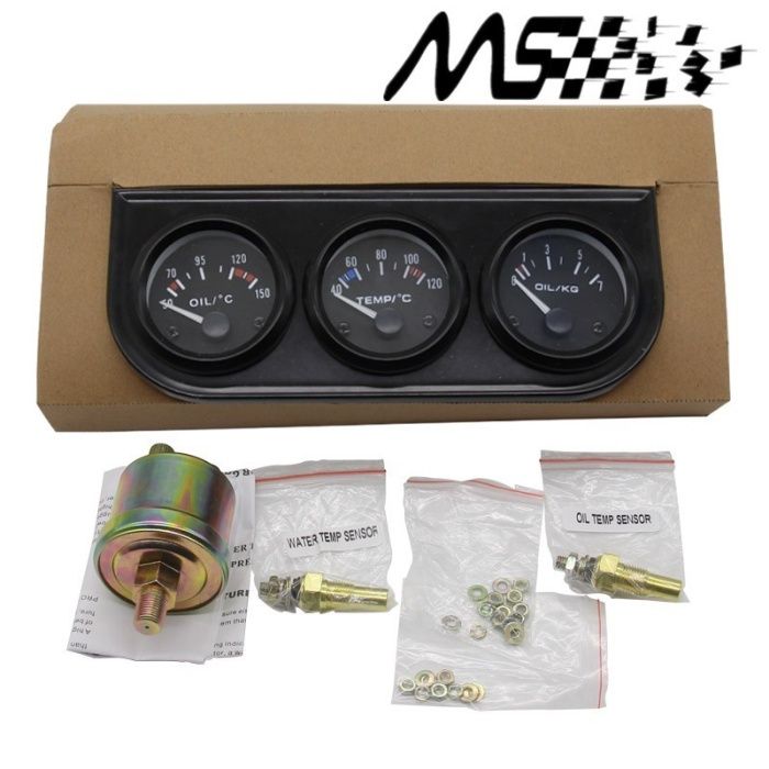 Измервателни уреди тип VDO температура вода налягане на масло тунинг