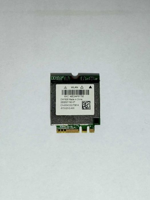 Card WiFi Bluetooth DELL DW1830 Broadcom BCM943602BAED Hackintosh