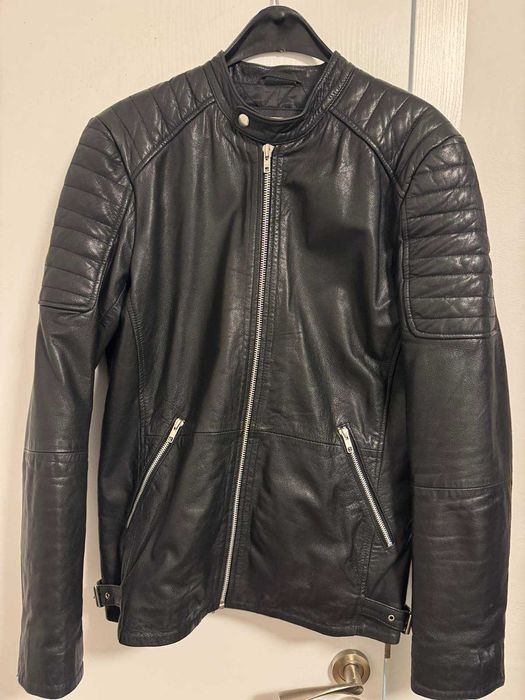 Яке от естествена кожа Jack & Jones