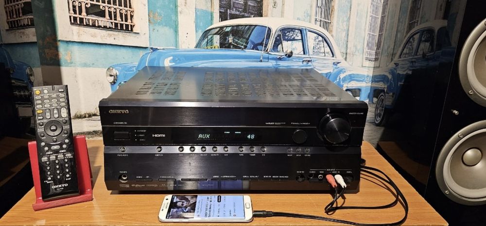 Onkyo TX SR 605 amplificator statie amplituner receiver cu HDMI