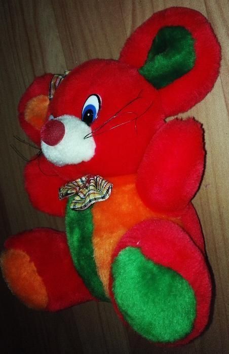 Мягкая игрушка Мышь с корзиной