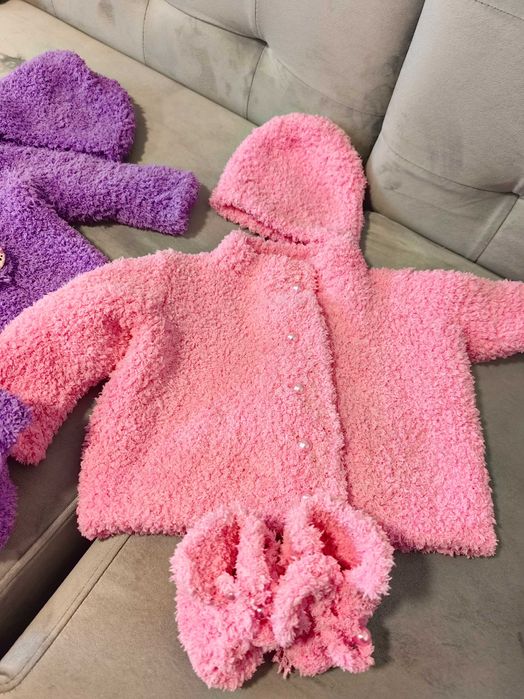 Set pulovere croșetate fetițe