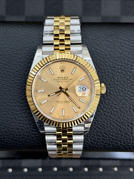 Rolex Date-Just 41mm Champagne Dial ETA 3235
