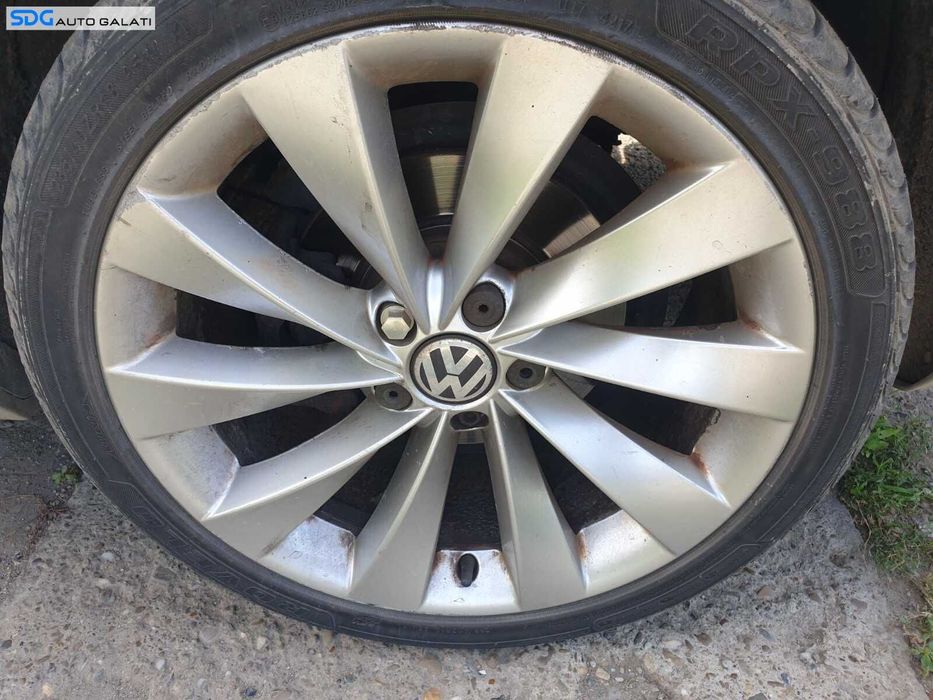 Set 4 Jante Roti Aliaj Interlagos 235 40 18 R18 5x112 8Jx18H2 ET41 Volkswagen Scirocco 2009 - 2014 Cod 3C8601025D