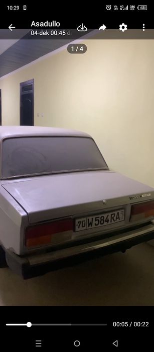 Vaz 2107 0dan taxlangan
