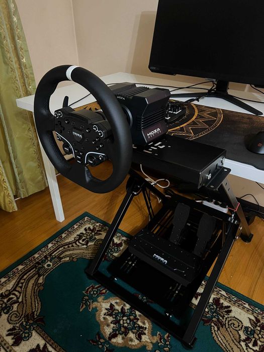 MOZA R5 + металлическая стойка