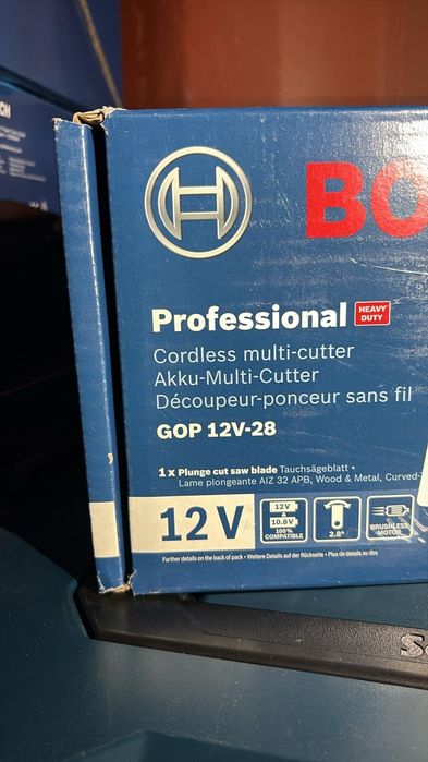 Bosch GOP 12V-28 - Multicutter fara acumulatori si incarcator, Li-Ion, 12 V, - Ah, Sigilat