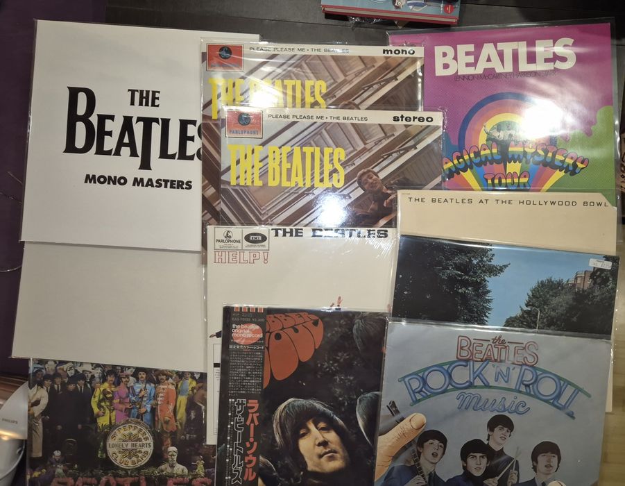 Colectie albume Beatles prese deosebite/rare conditie excelenta