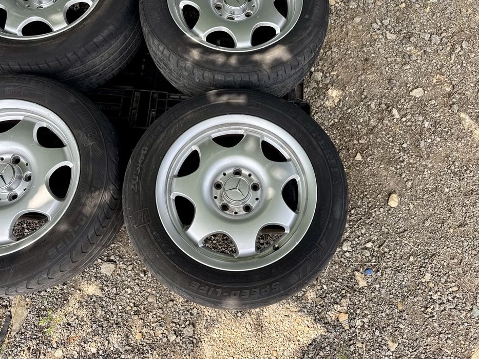 4бр.Алуминиеви джанти 16цола 5x112 за Mercedes E-Class,C-Class,Vaneo