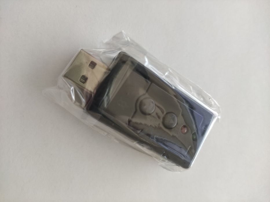 USB външна звукова карта!