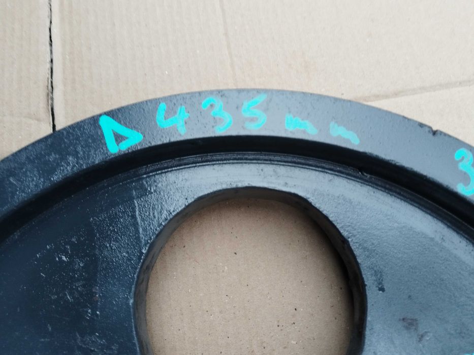 Fulie cu 3 curele de 17 mm 435 mm diametrul