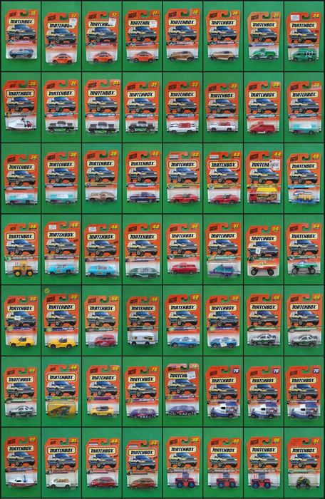 Колекция от колички Matchbox (мачбокс), неразпечатани!