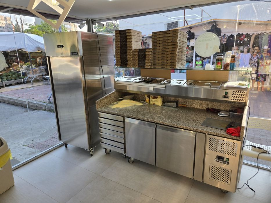 Vand/Închiriez Afacere la Cheie Pizzerie & Fast Food Complet Utilata