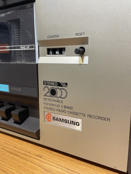 Radio casetofon boombox samsung stereo 2000 servisat si functional