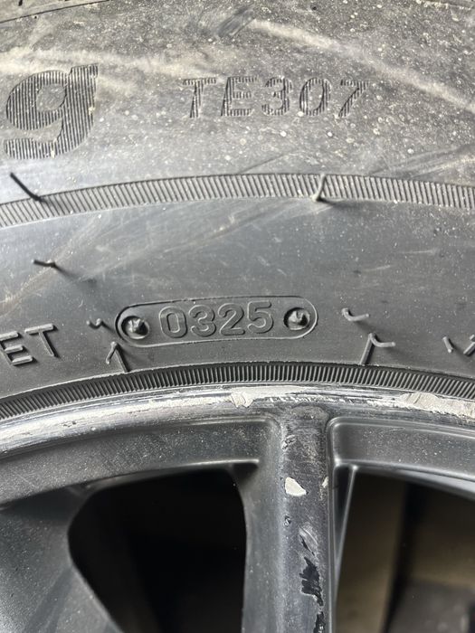 Комплект дисков с новой резиной