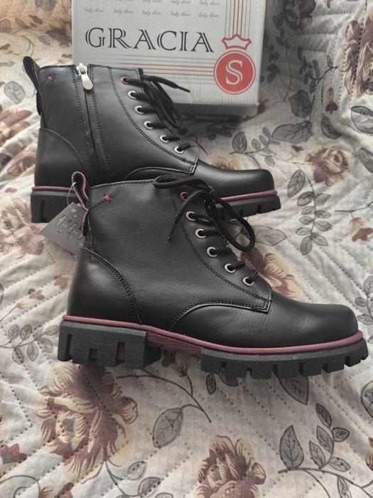 Нови Зимни боти естествена кожа номер 38 български