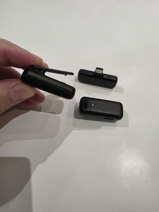 Set microfoane lavaliere cu mufa USB-C