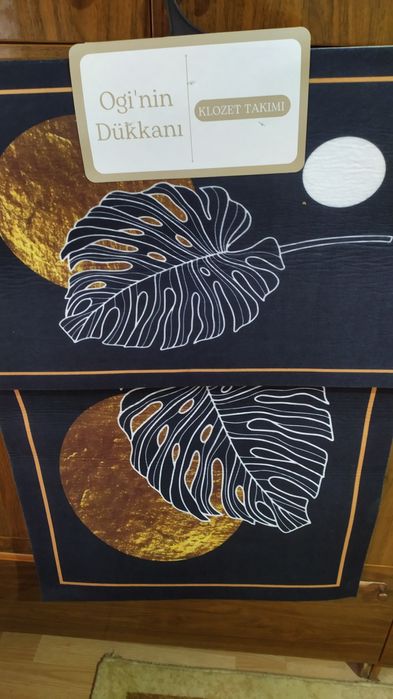 турецкие комплекты для душа и туалета. новые