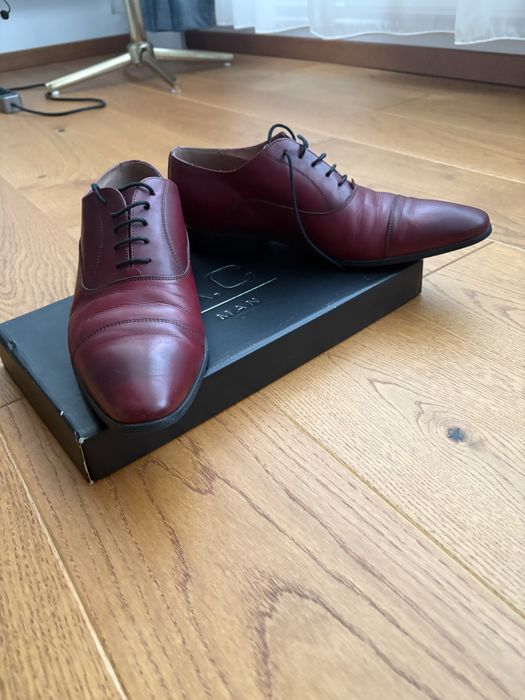 Pantofi barbati burgund AC