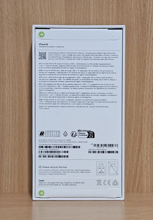 iPhone 16 nou sigilat garanție 24 luni
