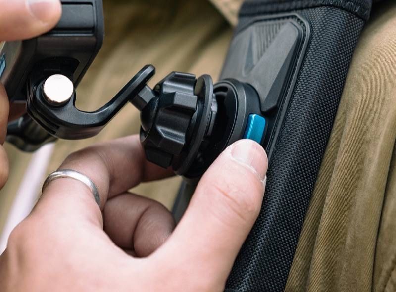 Крепление на рюкзак для экшен камеры универсальное go pro dji