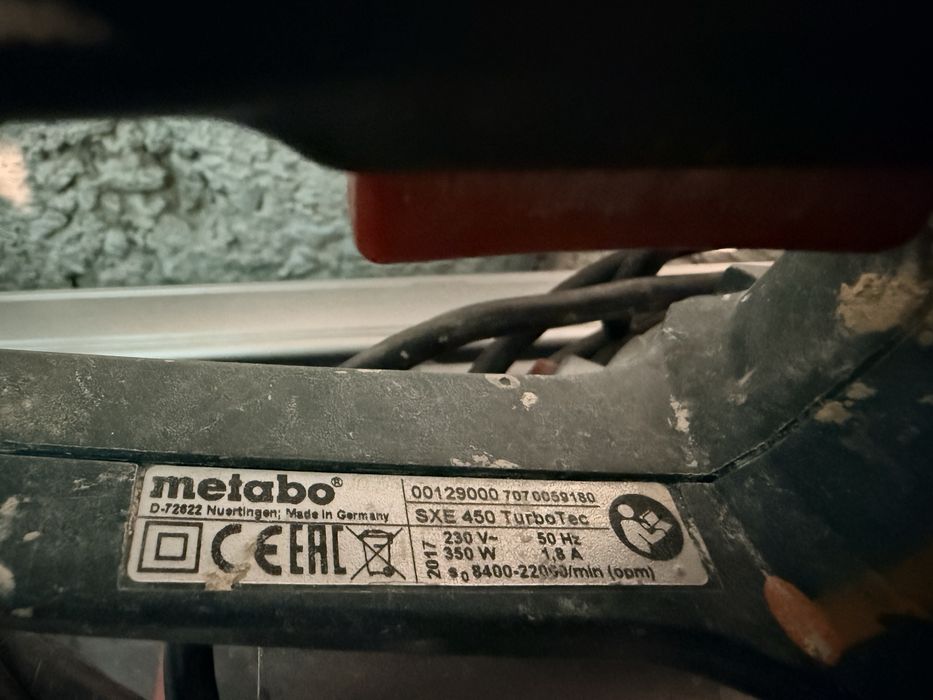 Ексцентършлайф METABO SXE