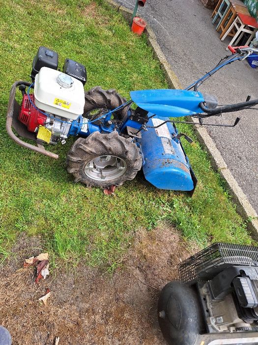 Motocultor BCS 730 cu sateliți și freza de 65 cm motor Honda 9 cai