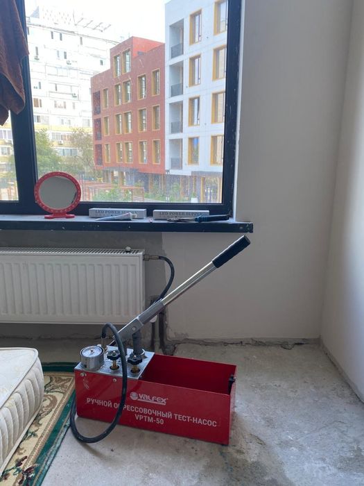 Опрессовка системы отопления