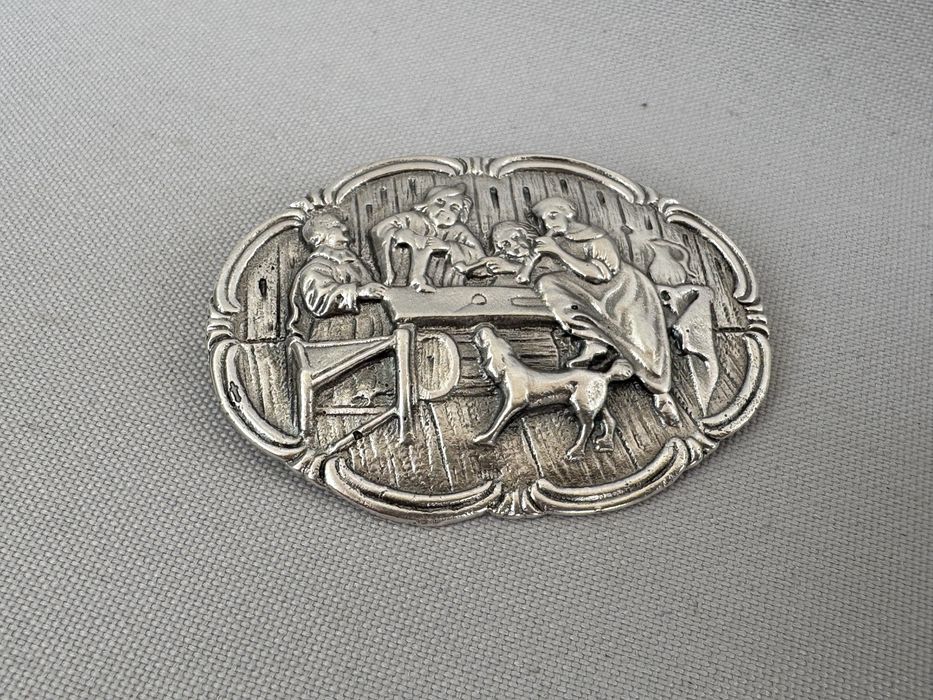 Brosa din argint - vintage