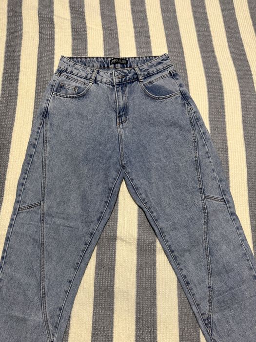 Дамски сини дънки