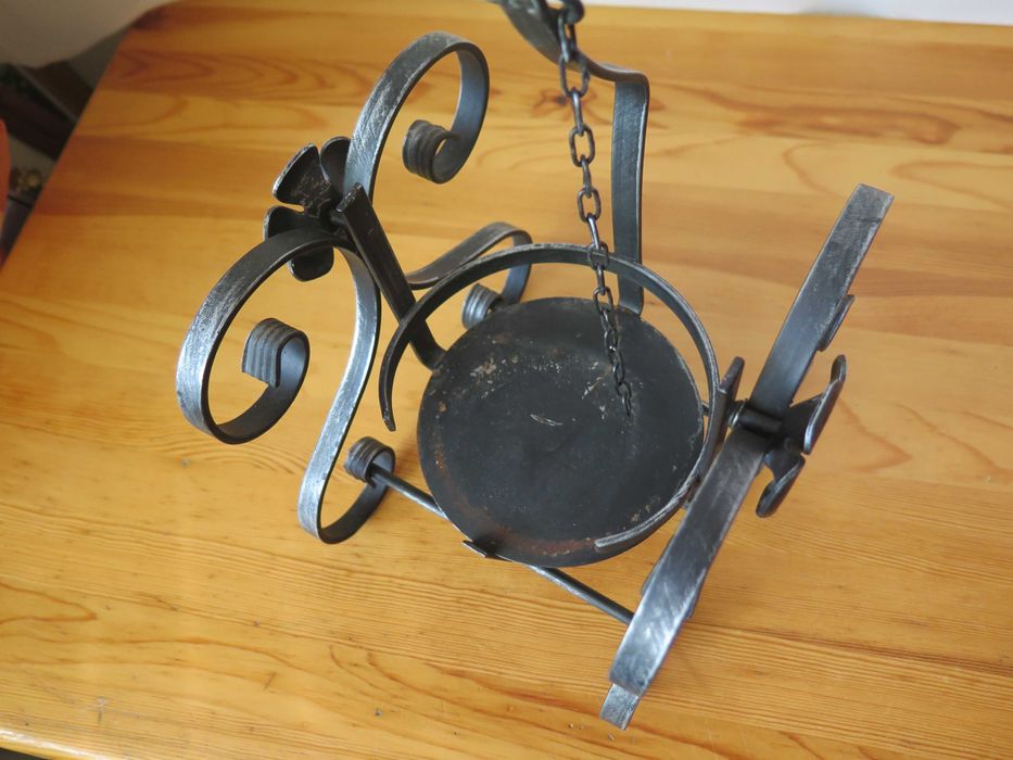 Декантер,поставка за

бутилка,ковано желязо